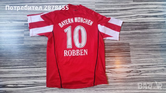 Adidas Bayern Munchen N10 Robben футболна тениска, снимка 2 - Футбол - 40418920