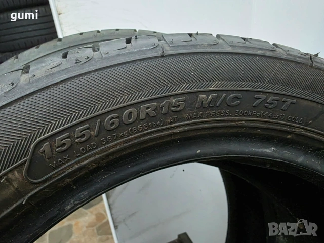 4бр летни гуми 155/60/15 KENDA L05283, снимка 6 - Гуми и джанти - 53970064