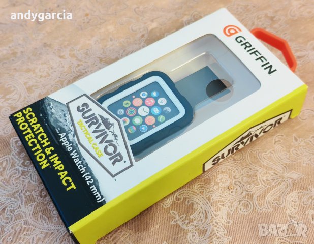 Griffin Survivor Watch Case for Apple Watch 42mm (black) чисто нов кейс смарт часовник