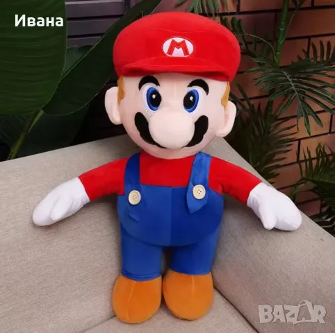 Плюшена играчка Супер Марио Super Mario 30cm, снимка 2 - Плюшени играчки - 48348143