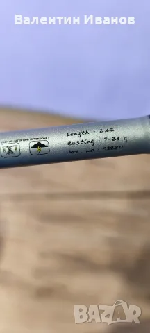 Спининг Filstar cristal spin  с макара  акция  7-28 - 262 см, снимка 3 - Въдици - 55776921