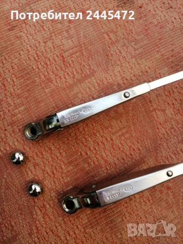 Рамена чистачки и гайки комплект ВАЗ 2101 оригинални СССР, снимка 2 - Части - 51156636