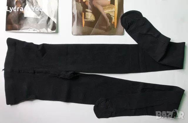 Wolford Velvet de Luxe луксозен черен дамски чорапогащник 40 ден, снимка 10 - Бельо - 56240245