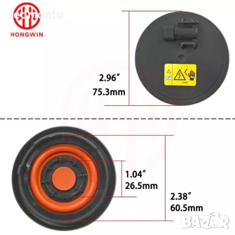 PCV капачка за двигател и мембрана  11127570292 bmw x1 x3 x4 x5 x6, снимка 4 - Части - 42628780