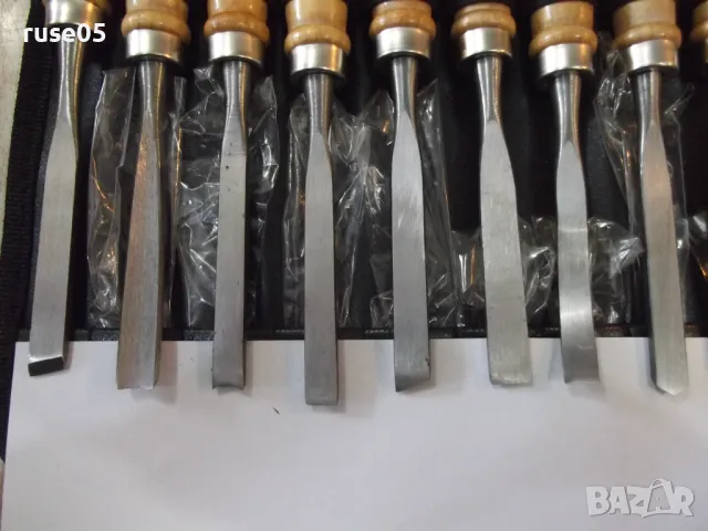 Комплект "TROY" от 12 бр. дърворезбарски длета нов, снимка 11 - Други инструменти - 49455153