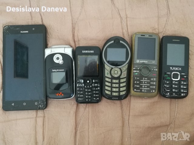 Телефони за части - Huawei G Play mini, Sony Ericsson W300i, Samsung E590, Vodafone , Motorola C155