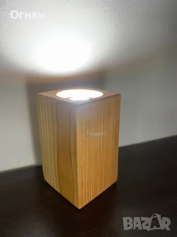 Настолна LED лампа / нощна LED лампа / ръчна изработка, снимка 2 - Други стоки за дома - 47516274