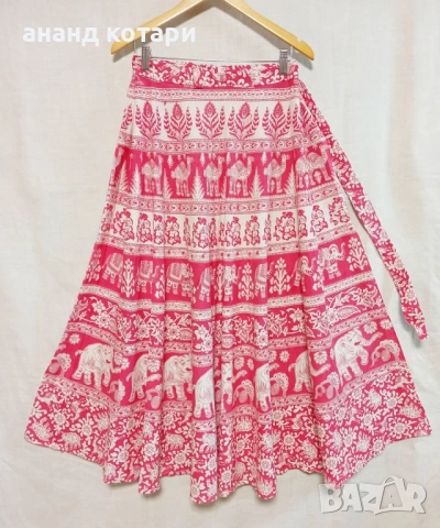 Дълга лятна пола “Прегърни ме“8-13, снимка 6 - Поли - 53225247