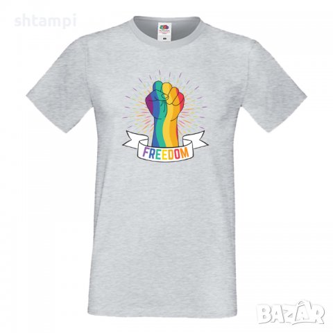  Мъжка тениска Freedom Pride,Прайд,Празник.Повод,Изненада, снимка 7 - Тениски - 37102324
