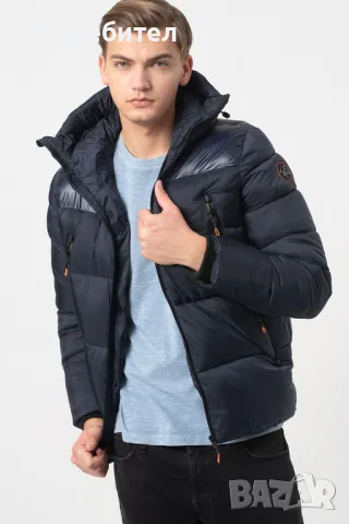 Мъжко подплатено зимно яке Geographical Norway размер M, снимка 7 - Якета - 48274390