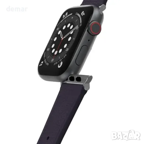 Лилава каишка OtterBox Symmetry за Apple Watch 44/45/46 мм от кактусов материал, снимка 2 - Други стоки за дома - 56011763