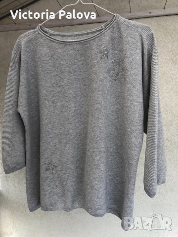 Красива блуза 3/4 ръкав,памук, снимка 3 - Блузи с дълъг ръкав и пуловери - 31238342