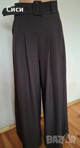 Дамски стилен пола панталон , снимка 2 - Панталони - 53888592