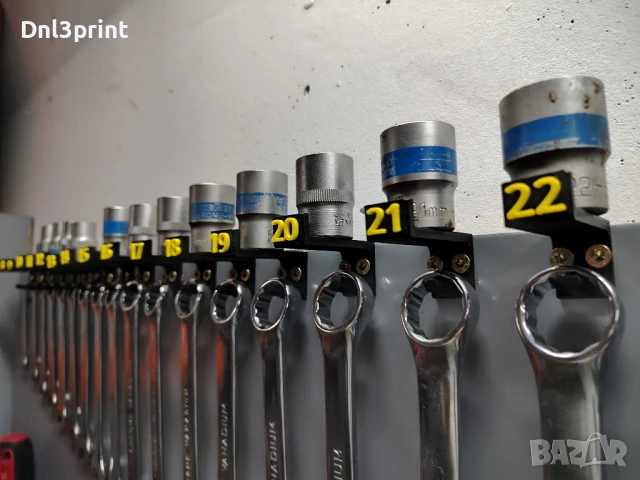 Комбиниран комплект държачи за гаечни ключове и камъни 1/2, снимка 5 - Други инструменти - 50540162