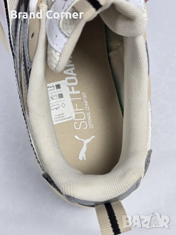 👟 Оригинални маратонки PUMA Morphic / SoftFoam+ (Сребристо и Крем), снимка 7 - Маратонки - 54302495