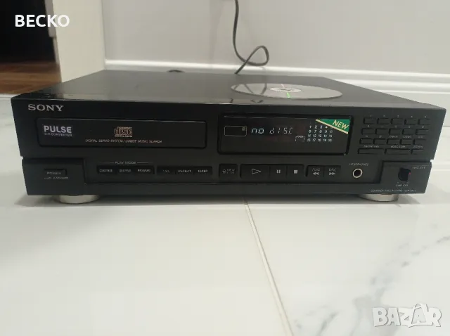 CD player Sony CDP -M44, снимка 3 - Аудиосистеми - 50421209