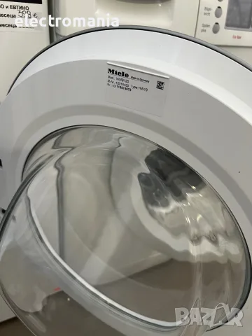 Пералня MIELE W1CapDos PowerWash WMB120 WhiteEdition 8кг, снимка 5 - Перални - 56096191