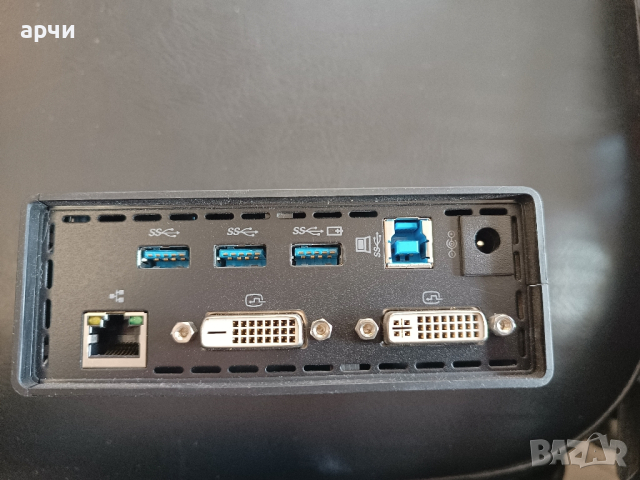 Докинг станция Lenovo ThinkPad USB 3.0 Dock model No DU90119D1, снимка 4 - Части за лаптопи - 44511156