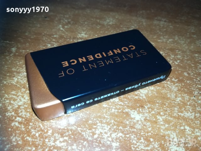 confidence-метална запалка с реотан, снимка 12 - Запалки - 30143394