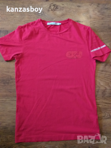 CALVIN KLEIN JEANS CKJ 3D GRAPHIC - страхотна мъжка тениска С, снимка 4 - Тениски - 44736673