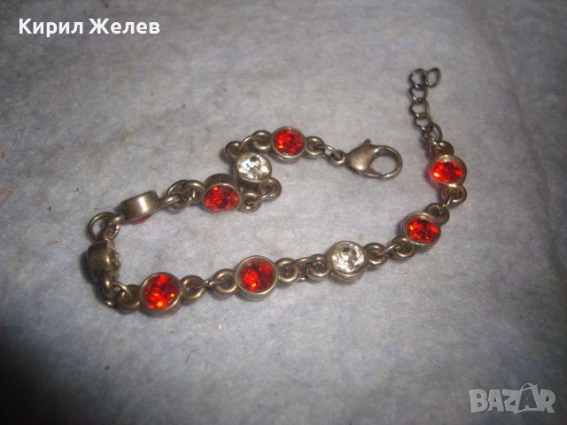 КРАСИВА КРИСТАЛНА СРЕБРИСТА АРТ ГРИВНА от НЕРЪЖДАЕМА СТОМАНА 27645, снимка 2 - Гривни - 37692498