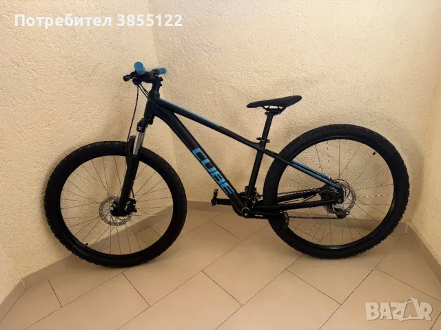 Планински велосипед Cube 27,5 Aim BLK BLU 16, снимка 1