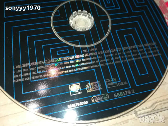 WILL SMITH CD-ВНОС GERMANY 1605251431, снимка 5 - CD дискове - 50312974