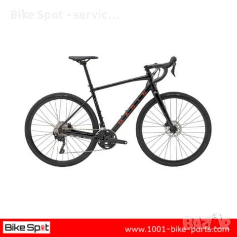 700C-54cm Marin Gestalt-2 Alloy All-Road Bike Gloss Black Red