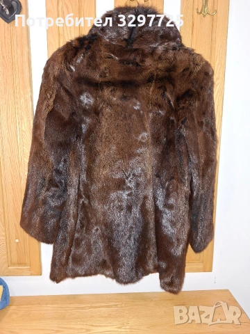 Кожух от лисица с естествен косъм! , снимка 2 - Палта, манта - 54139789