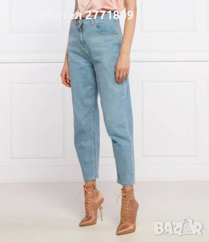 Летни Дънки Elisabetta Franchi - Boyrfriend, снимка 2 - Дънки - 50343339