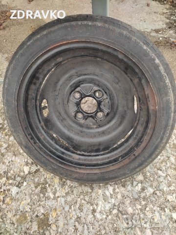 Резервна гума патерица 4/100/14, снимка 5 - Гуми и джанти - 42875608