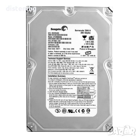 Твърд диск , Hard disk IDE,ATA 250 GB, снимка 1 - Твърди дискове - 40709536