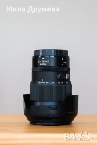 Обектив Nikon NIKKOR Z 24-120mm f/4 S, снимка 6 - Обективи и филтри - 55836130