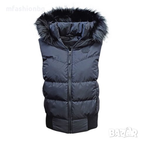 Дамски елек City Angels, качулка с пух 20 цвята, снимка 5 - Елеци - 40742801