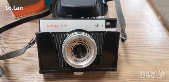 Съветски фотоапарат Смена 8М, снимка 8 - Антикварни и старинни предмети - 53029728