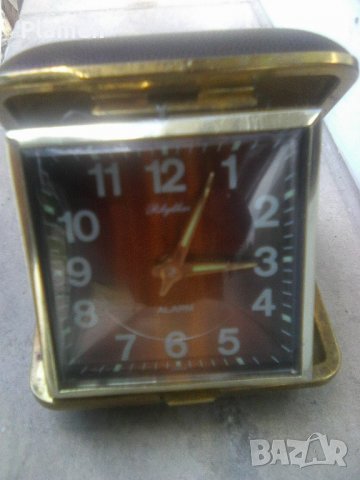 Механичен пътнически будилник Ритъм Япония, снимка 1