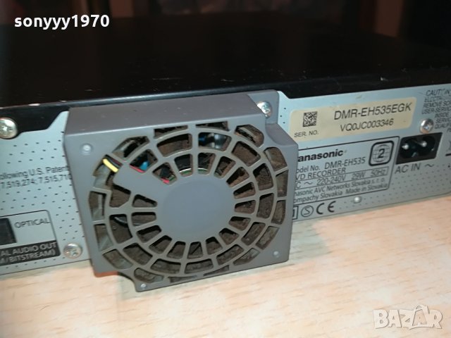 ПОРЪчАНО-panasonic dmr-eh535 hdd///dvd recorder-usb/hdmi-внос германия, снимка 16 - Плейъри, домашно кино, прожектори - 29624255