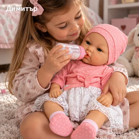 Говореща кукла бебе Baby Babble с реалистичен дизайн и реплики на български език