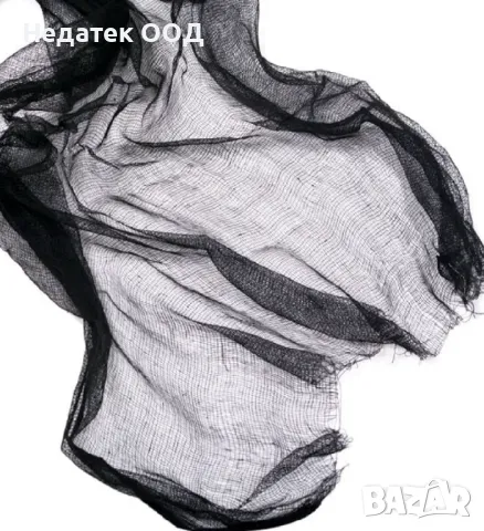Декоративна мрежа, Хелоуин, Черна, 6м, снимка 2 - Декорация за дома - 47602002