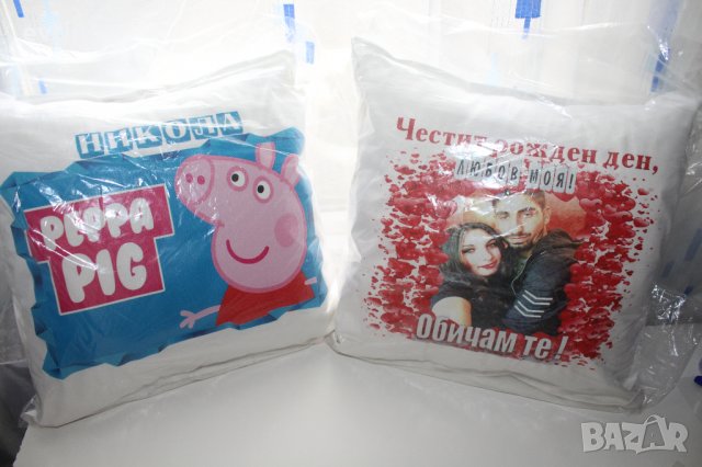 Декоративна възглавничка „Пъзел с послание“, снимка 5 - Възглавници - 29885592