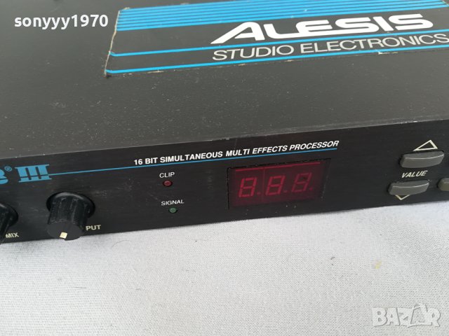 ALESIS-ВНОС SWISS 1610231519, снимка 4 - Ресийвъри, усилватели, смесителни пултове - 42595152