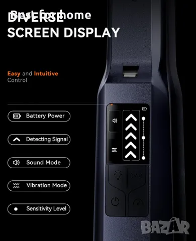  Акумулаторен пинпойнтер метален детектор SUNPOW, снимка 3 - Друга електроника - 49858745