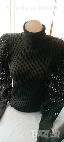  (НАМАЛЕНИЕ)  Блузи финна мека плетка без размери , снимка 6 - Блузи с дълъг ръкав и пуловери - 42535094