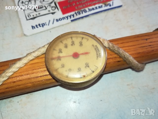 ПИКЕЛ АНТИКА ТЕРМОМЕТЪР ОТ ГЕРМАНИЯ 1902240811, снимка 7 - Антикварни и старинни предмети - 44363382