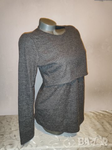 Елегантен пуловер Shein р-р М, снимка 3 - Блузи с дълъг ръкав и пуловери - 44148366