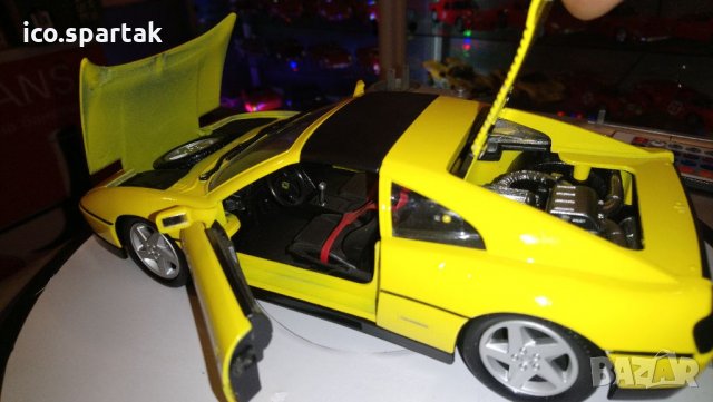 Ferrari 1:18 348 TS 1989 Maisto , снимка 9 - Колекции - 31919654