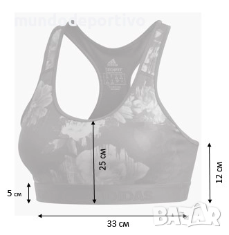 Adidas оригинално бюстие - спортен сутиен адидас, снимка 11 - Корсети, бюстиета, топове - 52202544