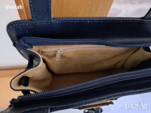 Тъмносиня чанта, снимка 3 - Чанти - 40667789