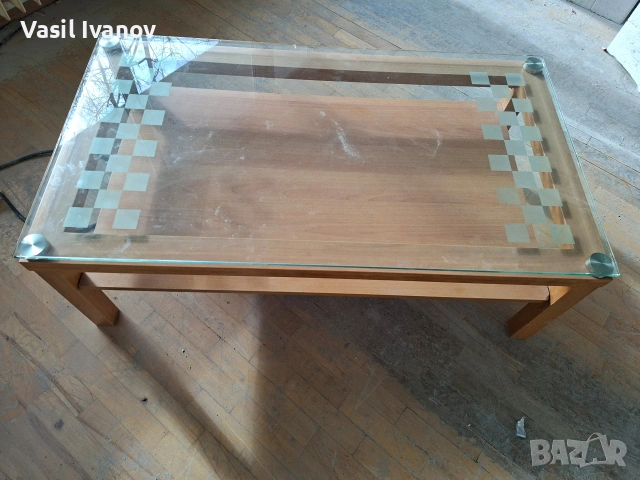 Холна маса със стъкло, снимка 5 - Маси - 54127914