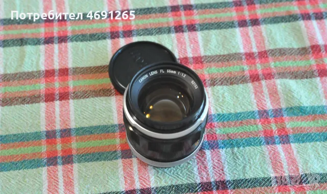 Обектив CANON FL 55MM F1.2, снимка 3 - Обективи и филтри - 56065127